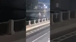 لحظة سقوط سيارة في النهر! فتاة تلقى حتفها وسائقة "مخمورة" خلف القضبان